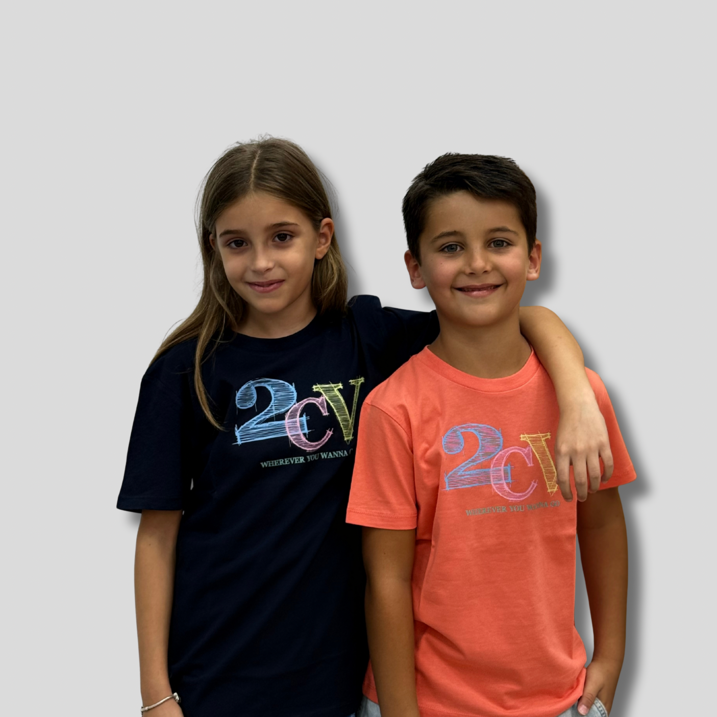 CAMISETA LETRAS 2CV