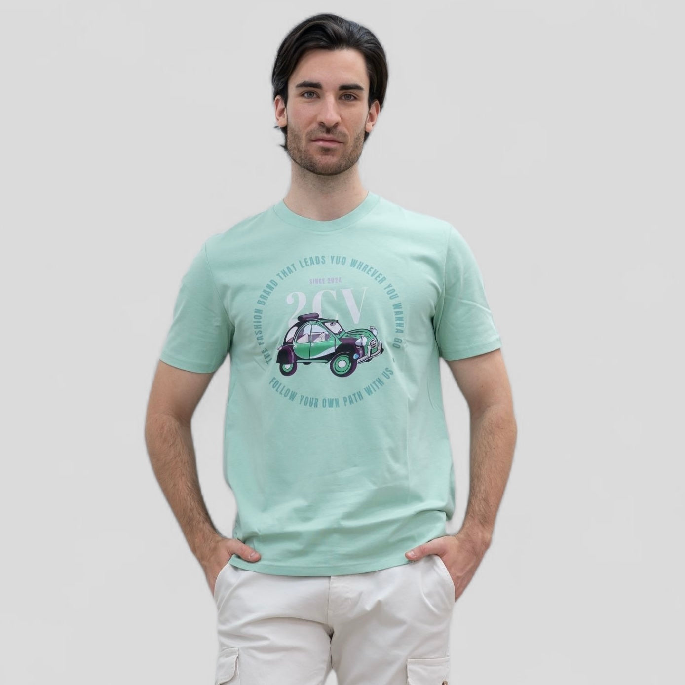 CAMISETA COCHE CIRCULO
