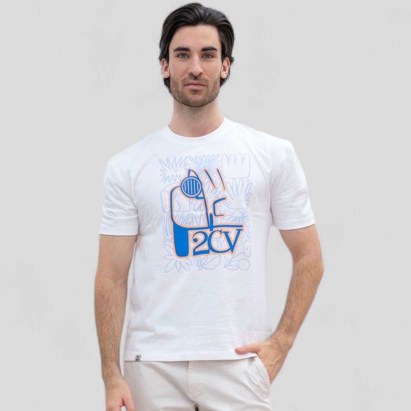 CAMISETA OVERSIZE FONDO LOGO