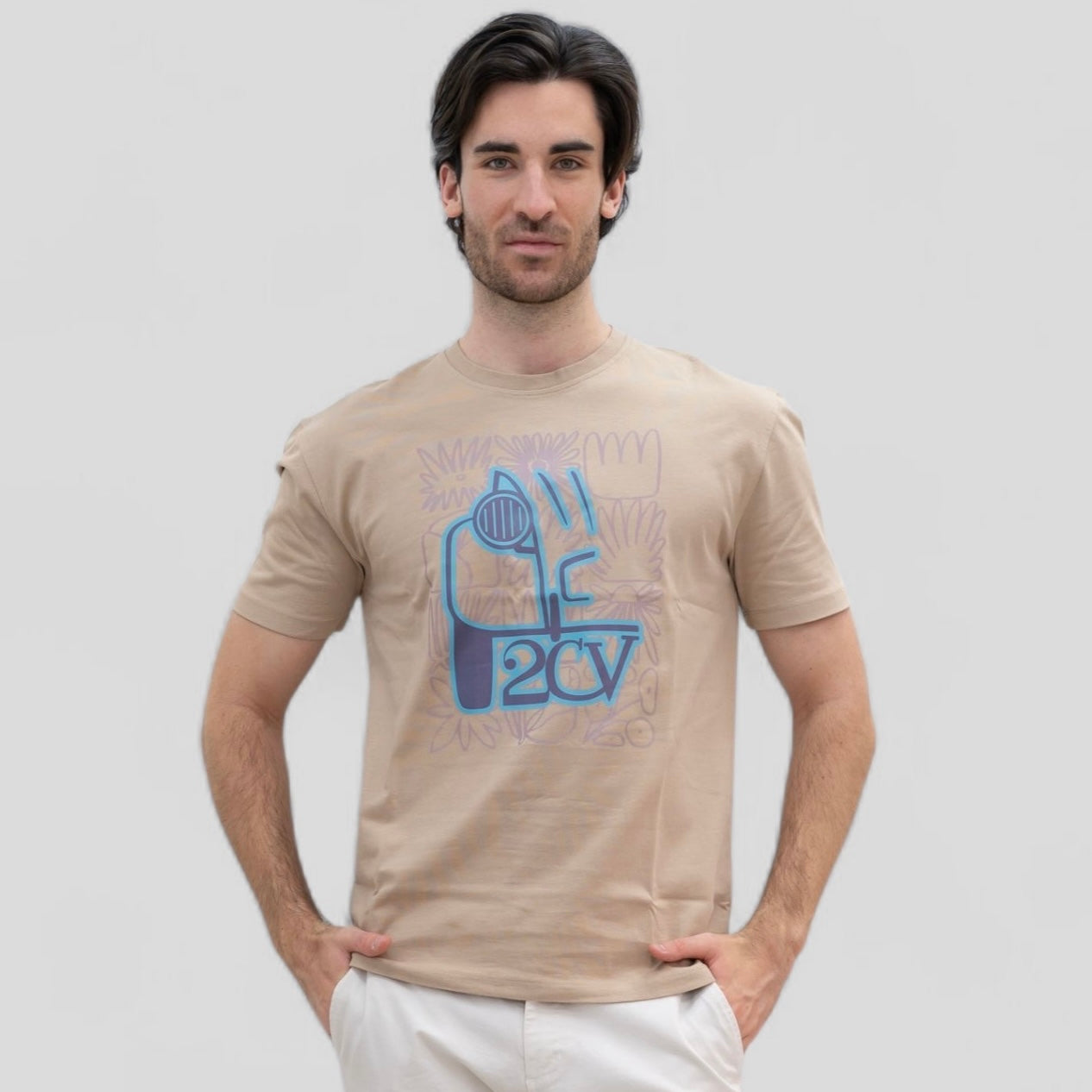 CAMISETA OVERSIZE FONDO LOGO