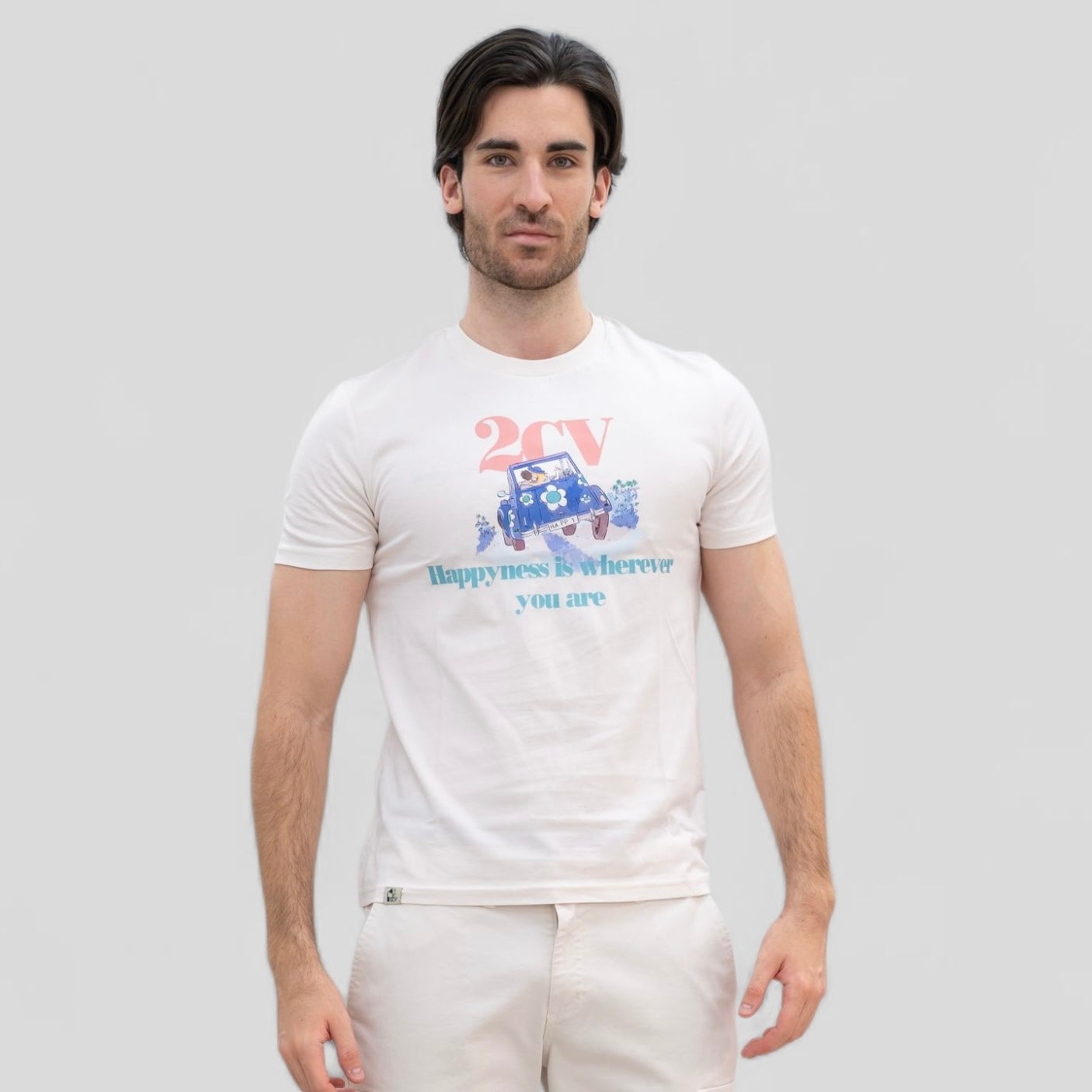 CAMISETA COCHE HIPPIE