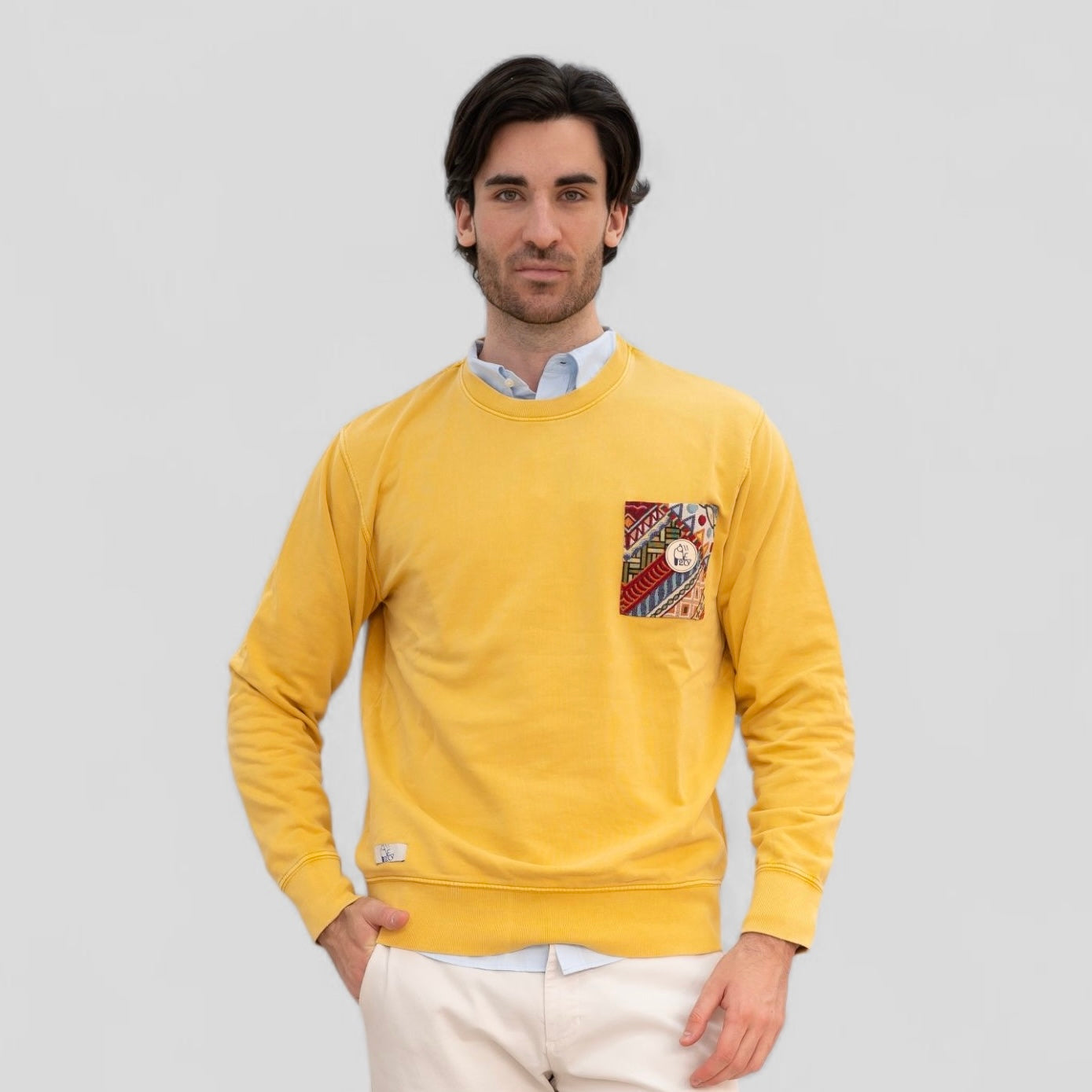 SUDADERA BOLSILLO ÉTNICO