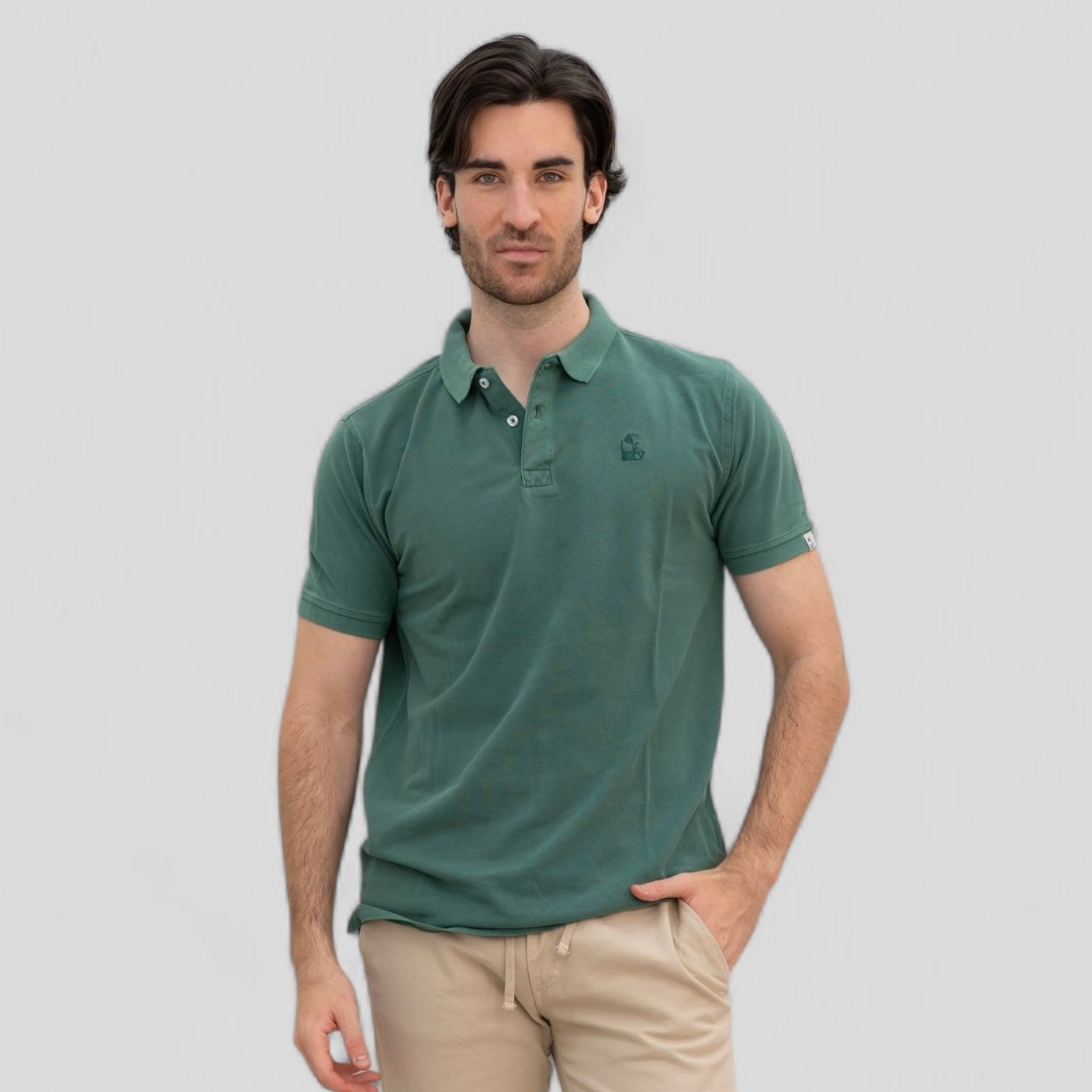 POLO LAVADO A LA PIEDRA