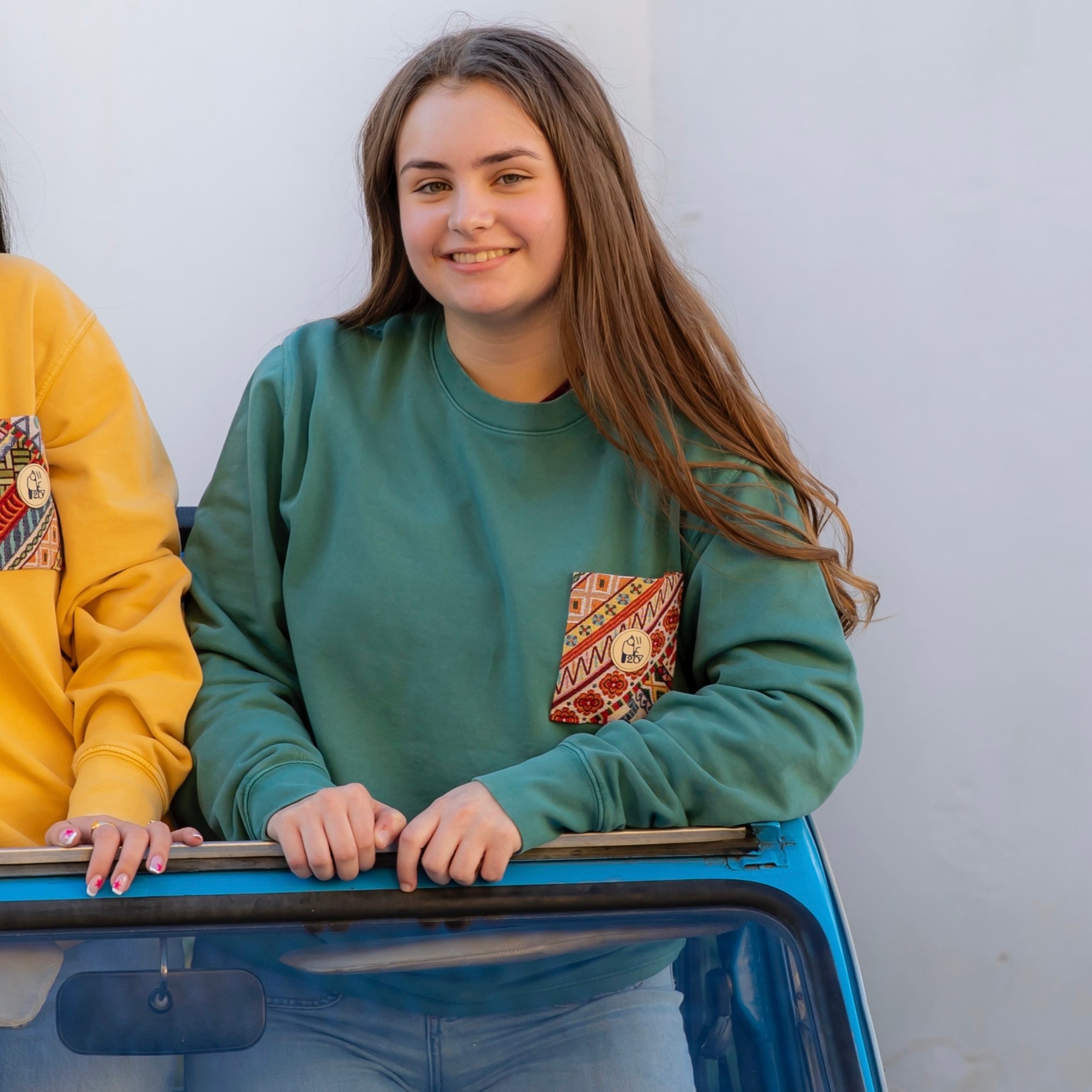 SUDADERA BOLSILLO ÉTNICO